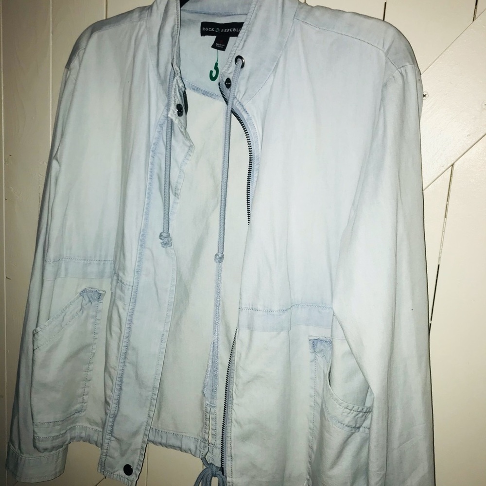Rock and republic Jean coat size s